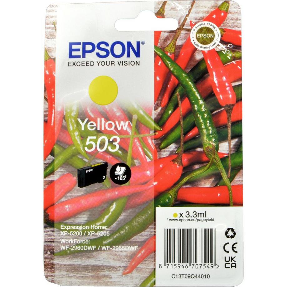 EPSON  EPSON Tinte C13T09Q44010 503 Gelbes Chili 