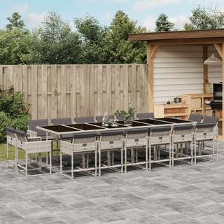 VidaXL Garten essgruppe poly-rattan  