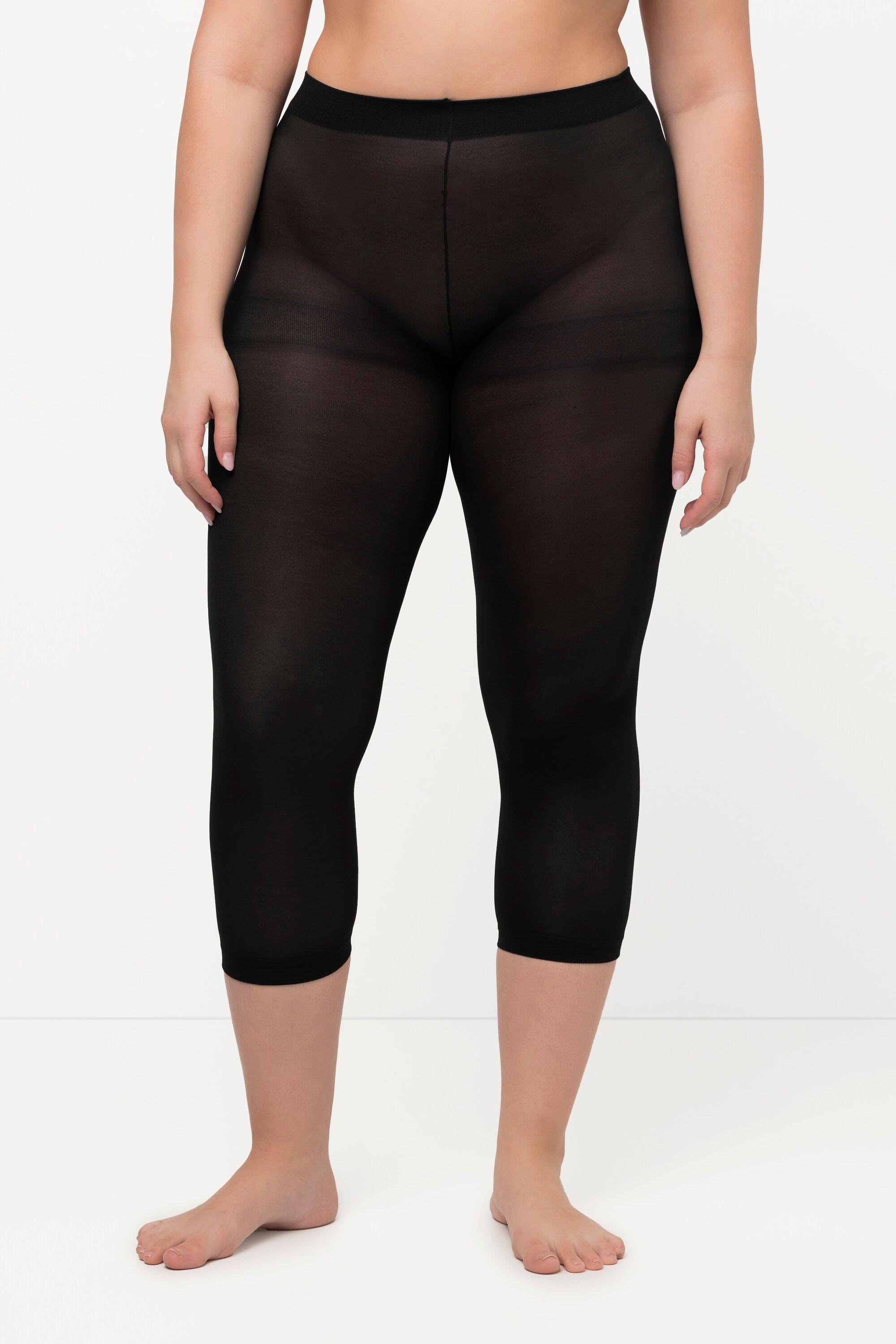 Ulla Popken  Legging corsaire 80 deniers, opaque 