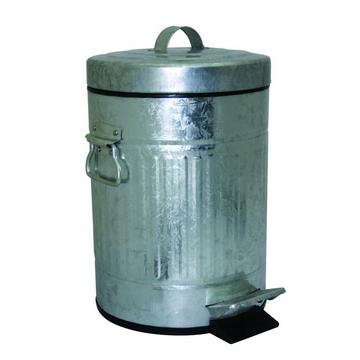 Poubelle cosmétique Oxi galvanisé