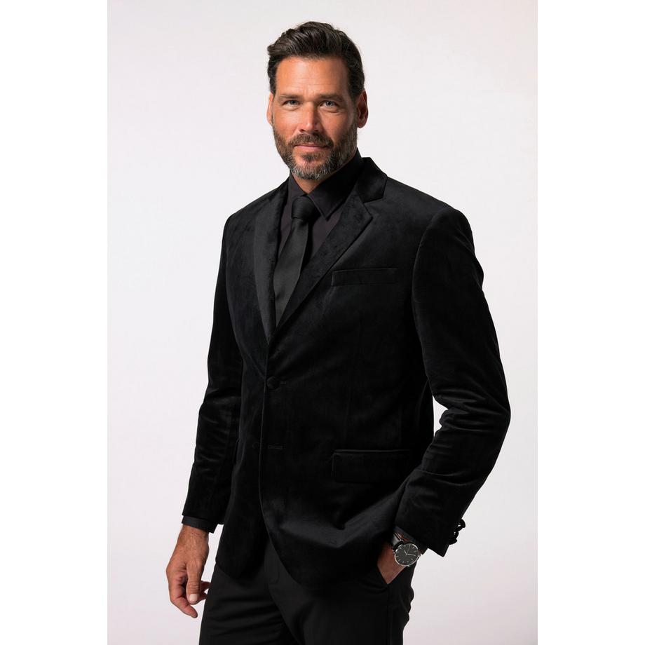 JP1880 Veston Velours Revers Boutons  