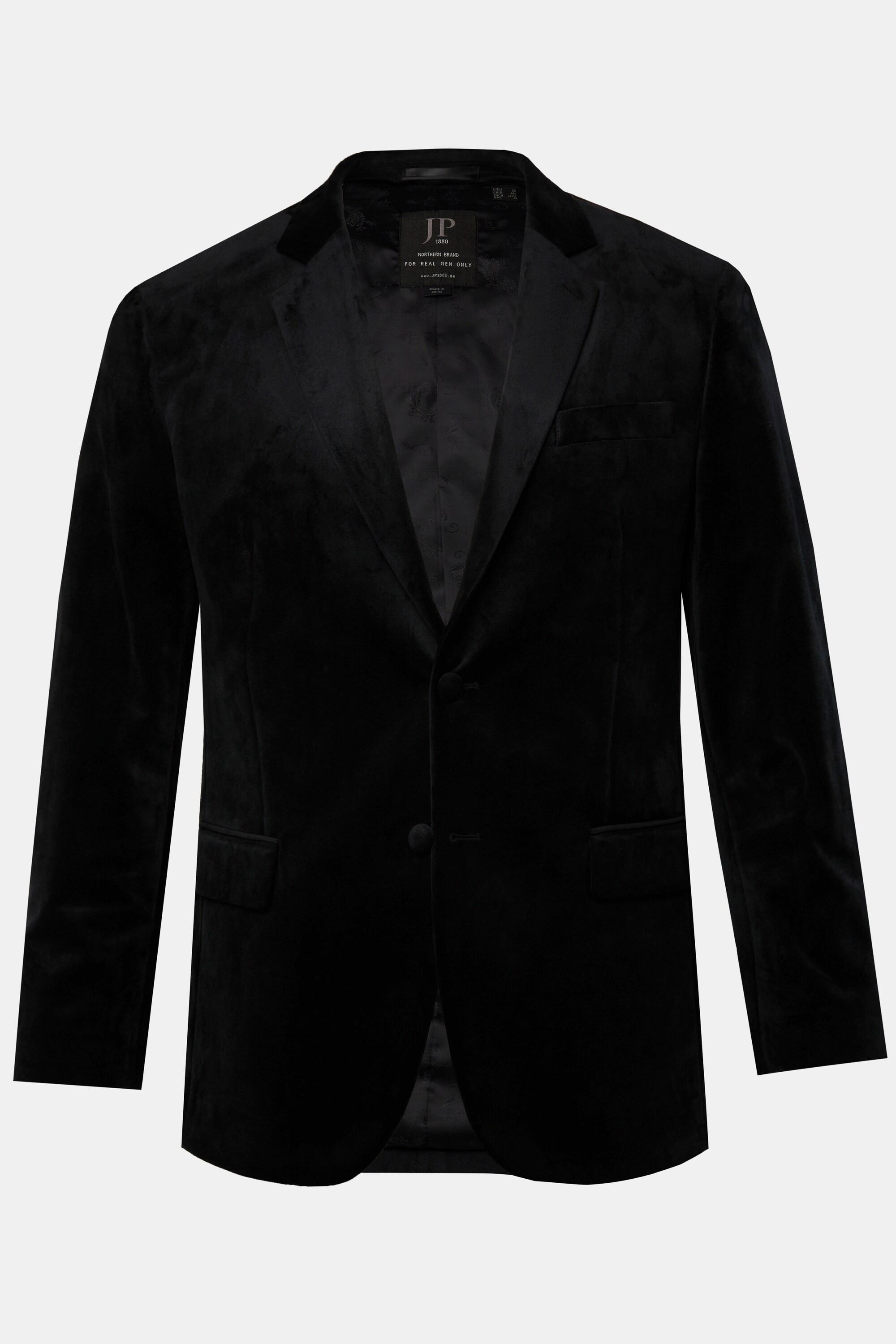 JP1880 Veston Velours Revers Boutons  