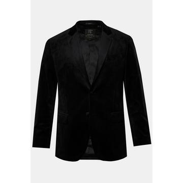 Samt-Sakko, Smoking-Sakko, Revers, Knopfverschluss, bis 72