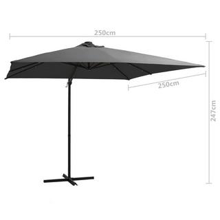 VidaXL Parasol déporté  