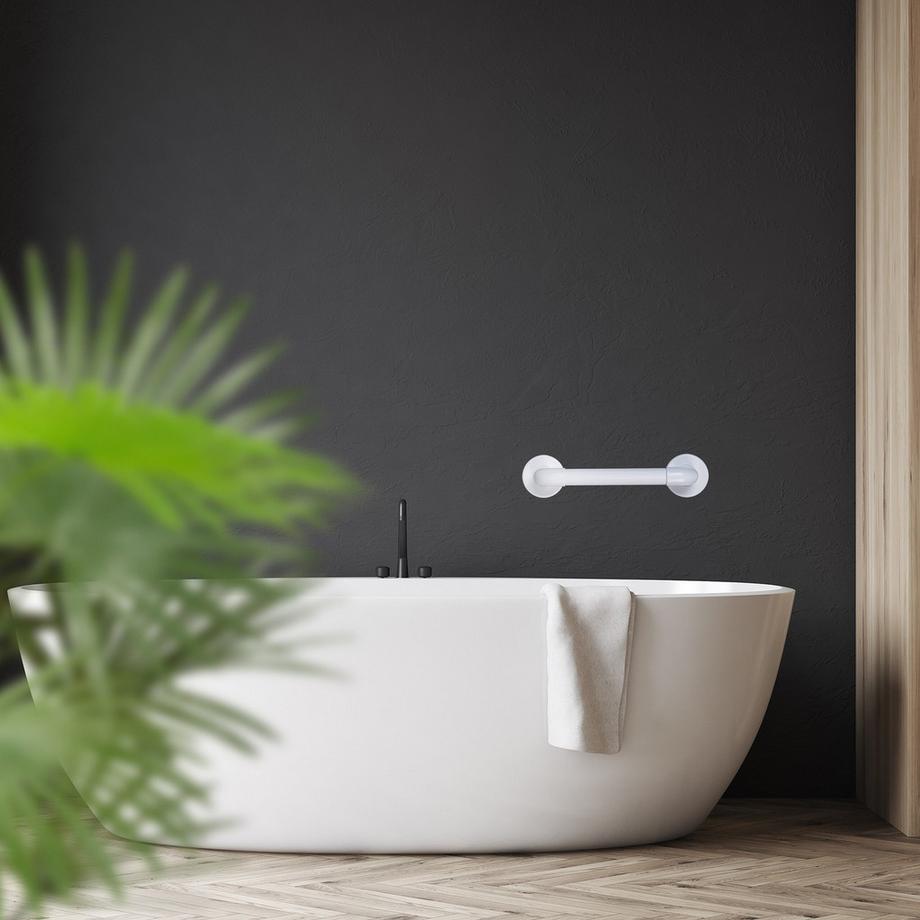 B2X  Poignée en plastique blanc 