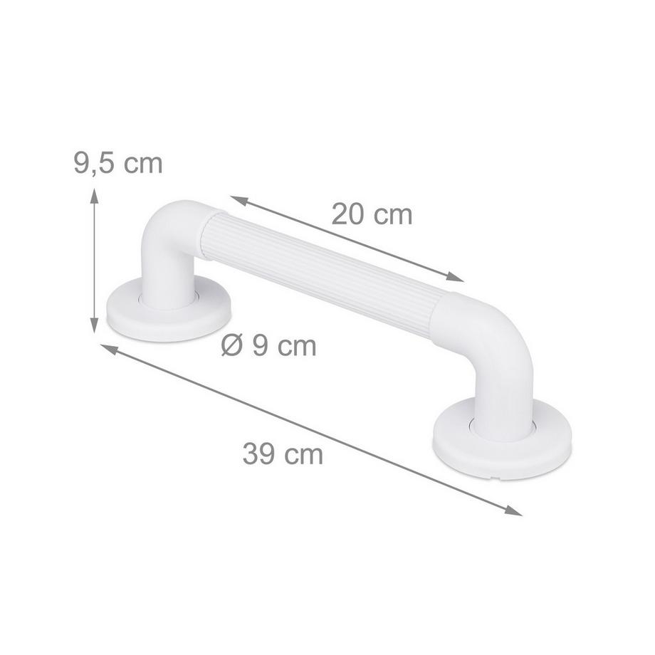 B2X  Poignée en plastique blanc 