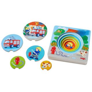 HABA  HABA Puzzle en bois Pompiers 