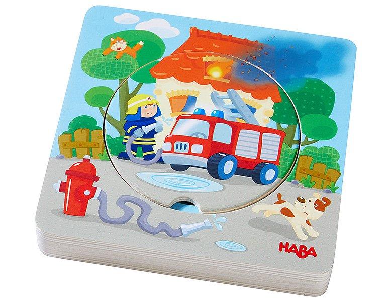 HABA  HABA Puzzle en bois Pompiers 