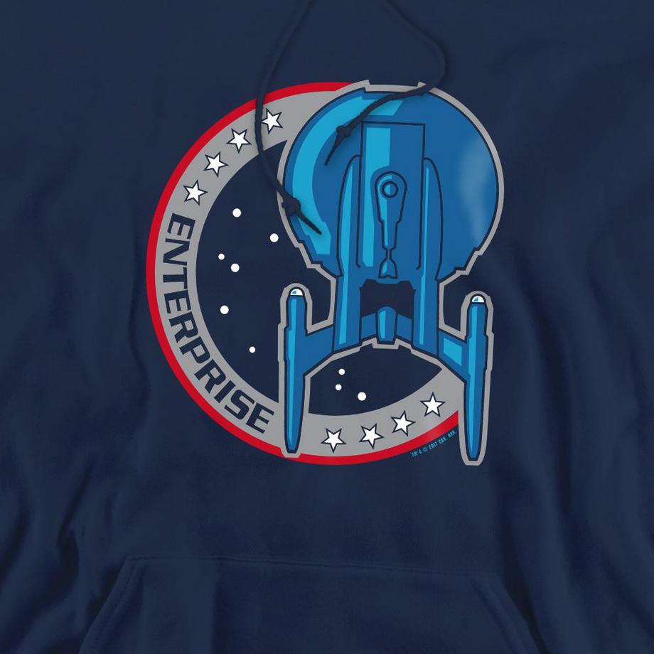 Star Trek Enterprise Felpa con Cappuccio  
