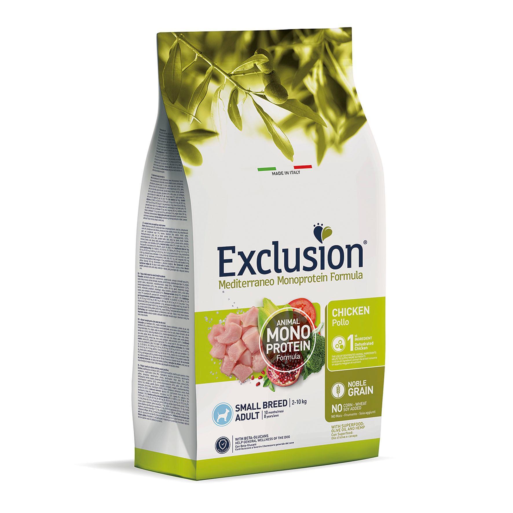 Exclusion  Mediterraneo Adult Small chicken 