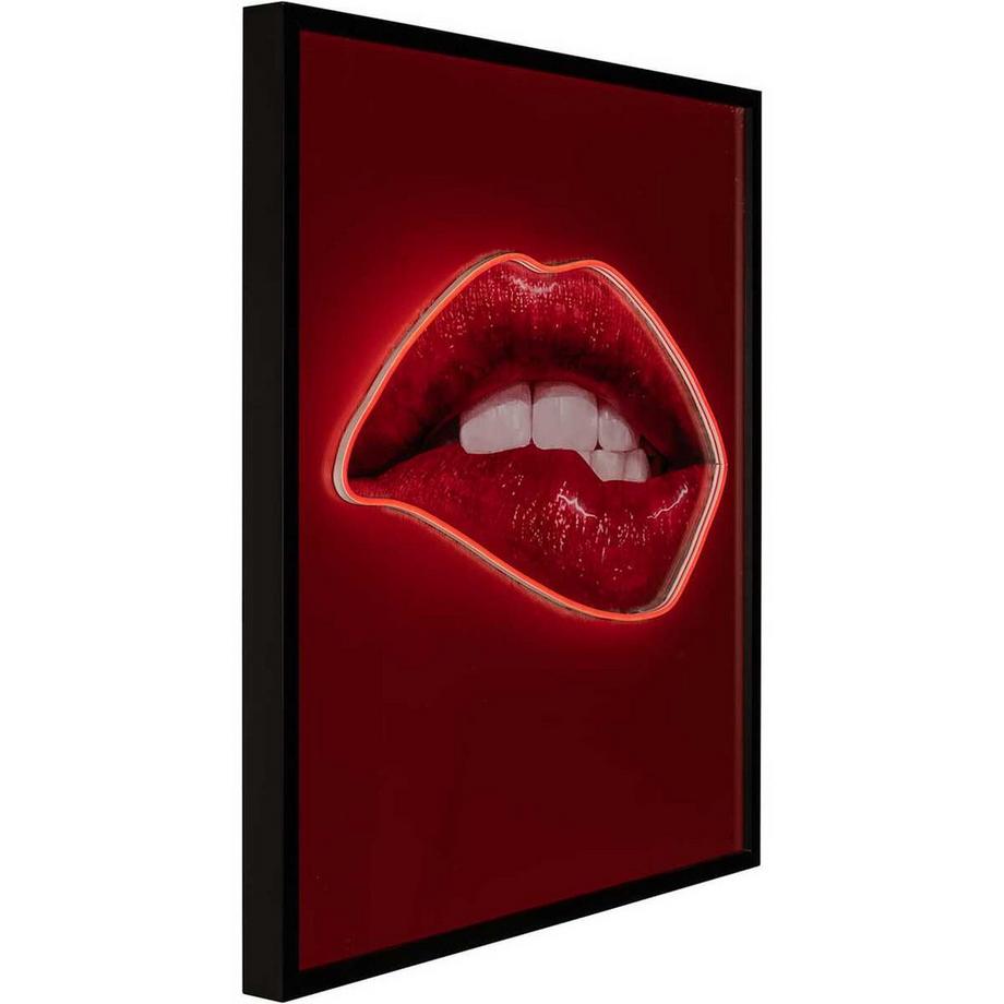 mutoni Tableau Wall Art Lips 73x84  