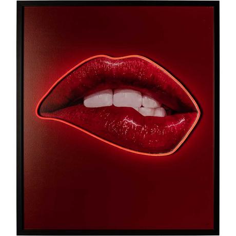 mutoni Tableau Wall Art Lips 73x84  
