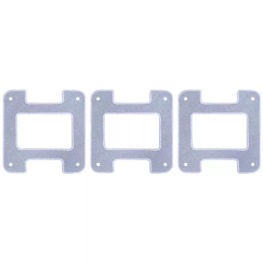 Mikrofasertuch "Hobot Microfaser-Pad Quadrat 3er 2-S" (Mikrofaser