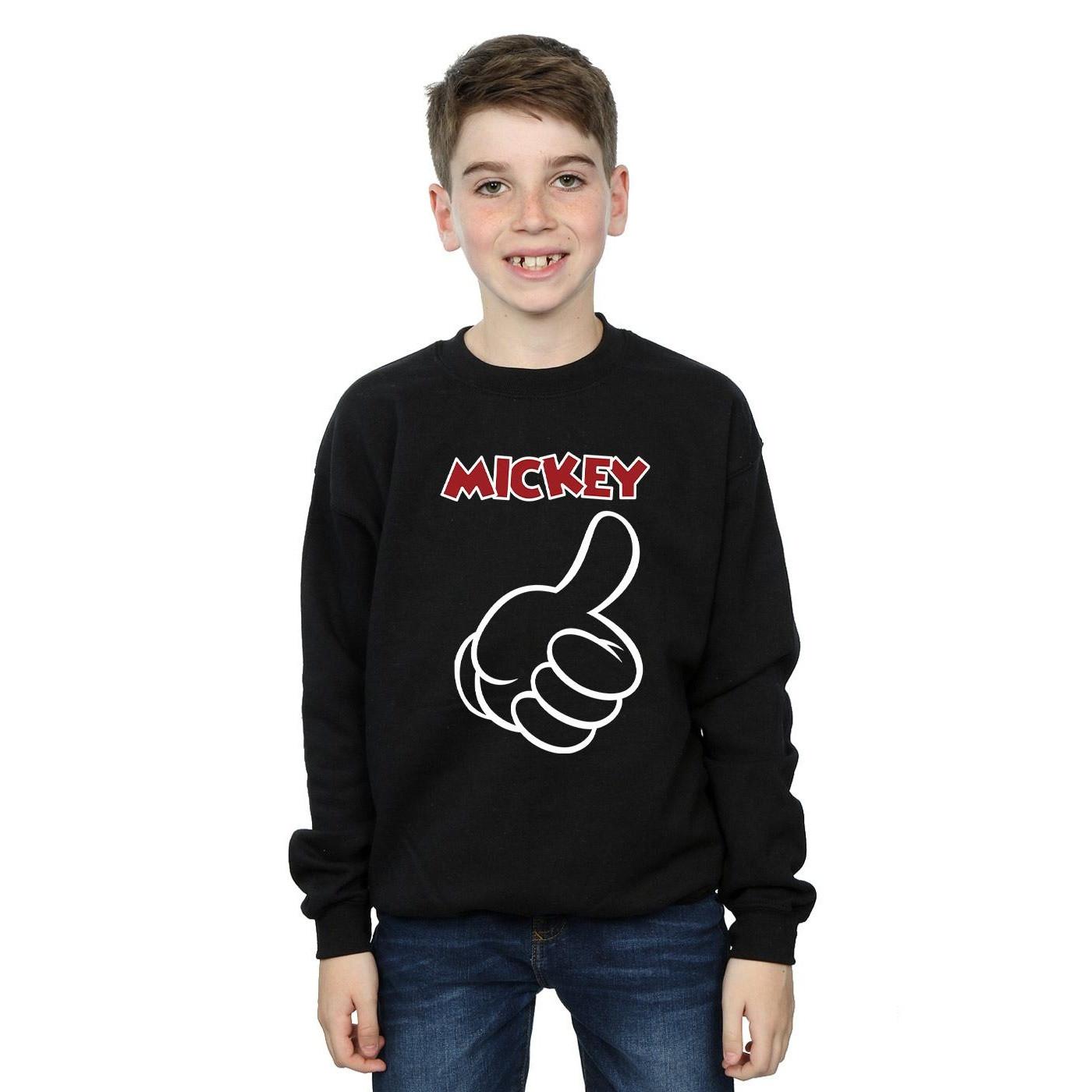 Disney  Mickey Mouse Thumbs Up Sweatshirt 