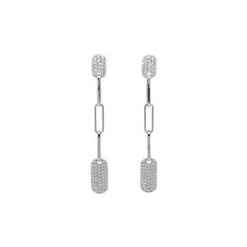 Geometry Long Earrings