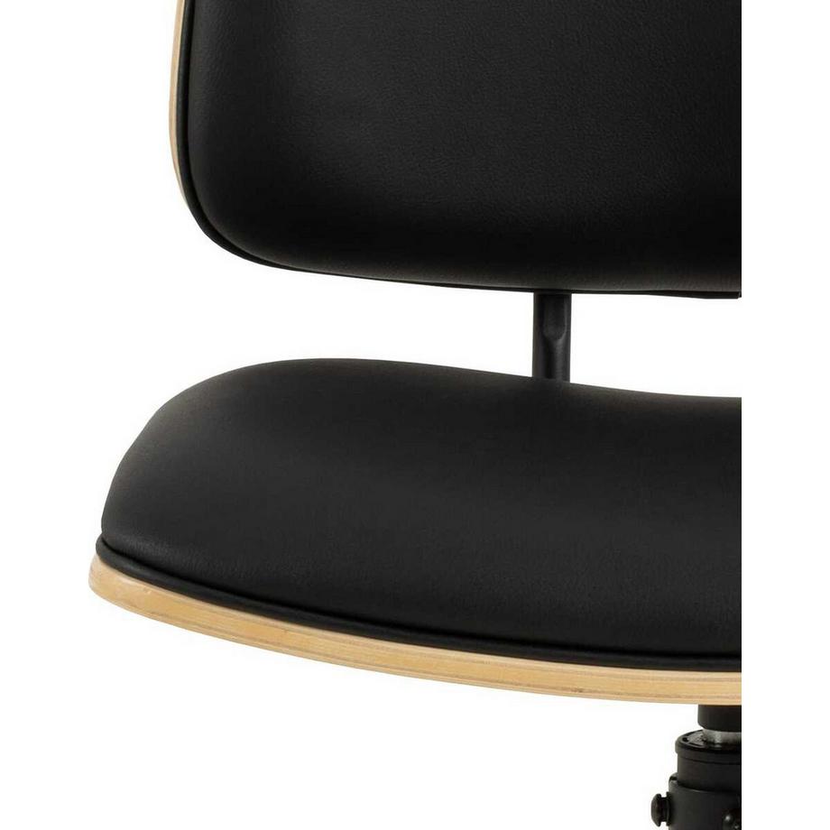 mutoni Chaise de salle à manger Feravino noir (1 pièce)  