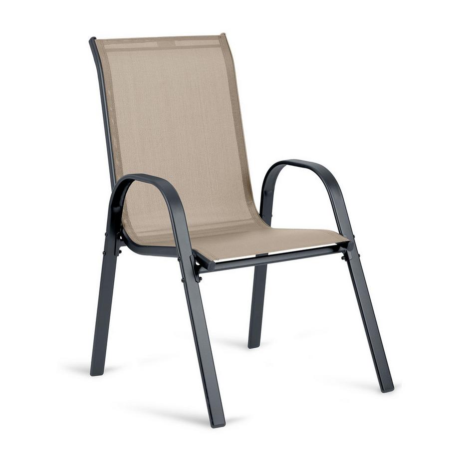 Lot de 4 chaises de jardin en textile Sofotel SO-980