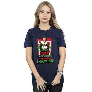 Elf  OMG Santa TShirt 