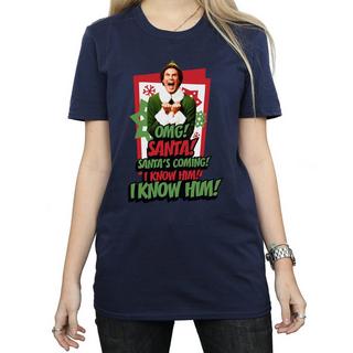 Elf  OMG Santa TShirt 