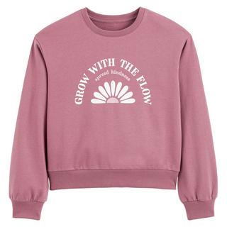 La Redoute Collections  Sweatshirt mit Rundhals und Message 