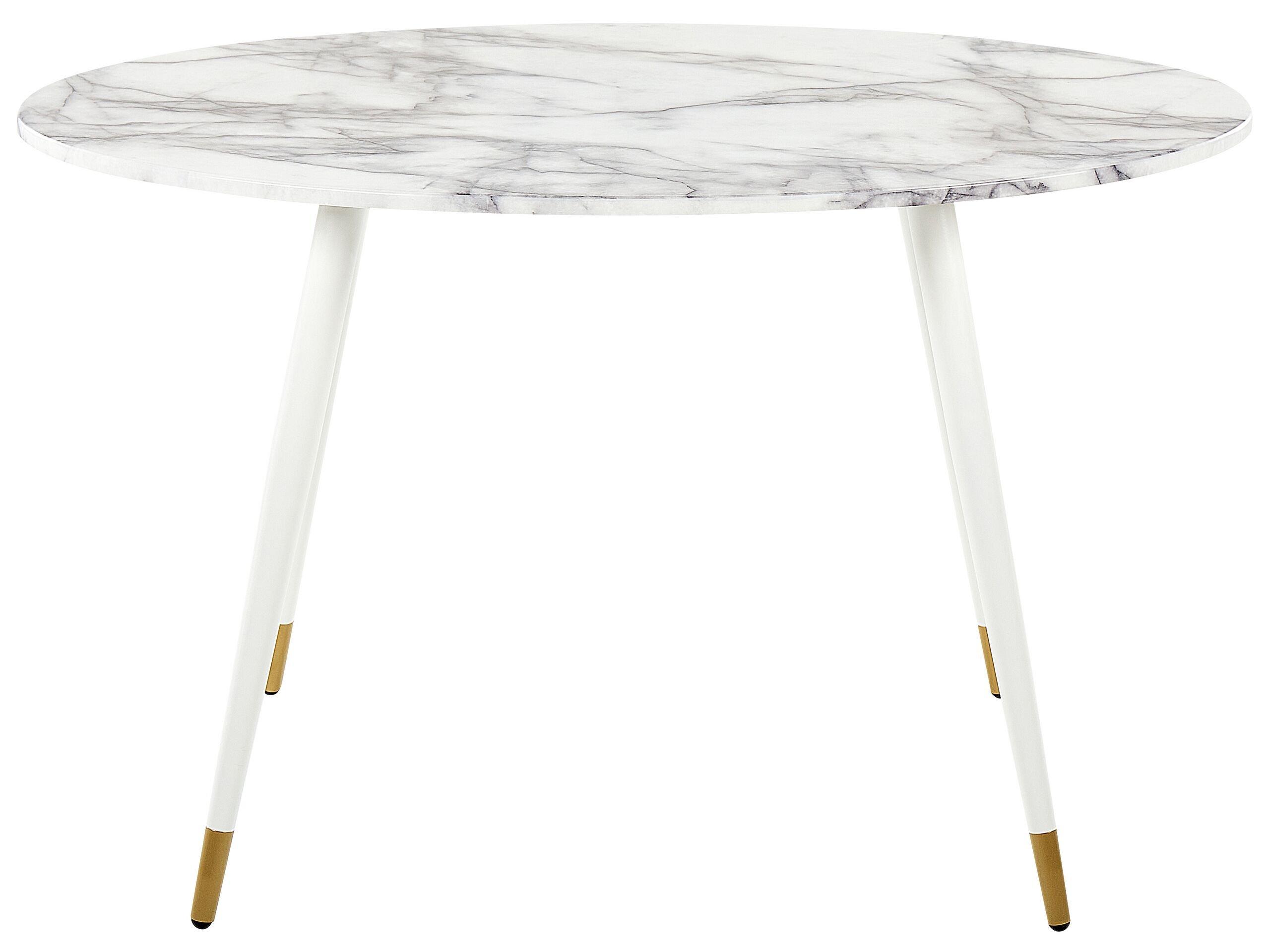 Beliani Table de repas en MDF Glamour GUTIERE  