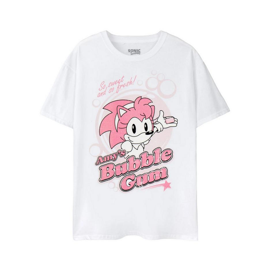 Sonic The Hedgehog Amy's Bubblegum Kurzarm T-Shirt  