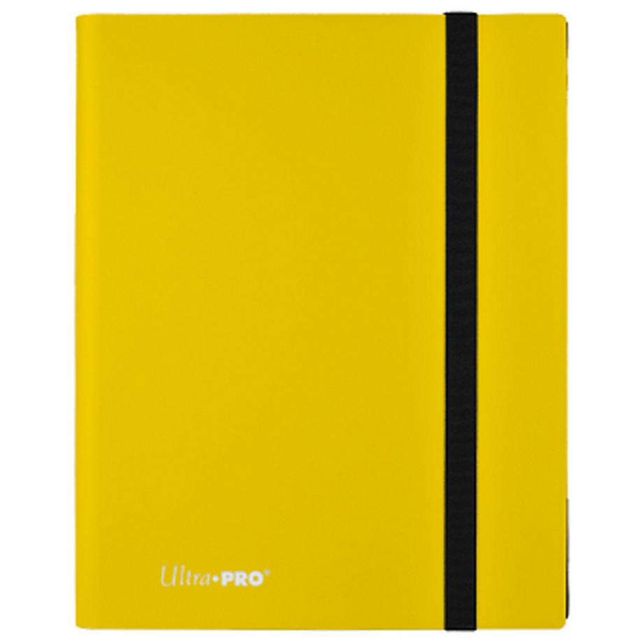 Ultra Pro 9 Pocket Pro Binder Eclipse Lemon Yellow