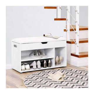 Calicosy Schuhbank mit gepolsterter Sitzfläche und Staufächern  