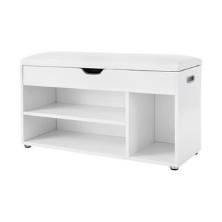 Calicosy Schuhbank mit gepolsterter Sitzfläche und Staufächern  