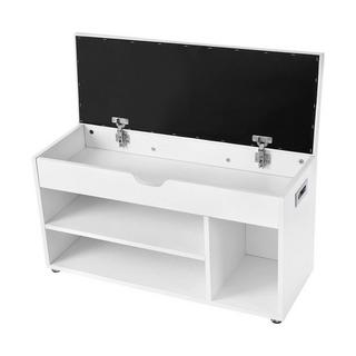 Calicosy Schuhbank mit gepolsterter Sitzfläche und Staufächern  