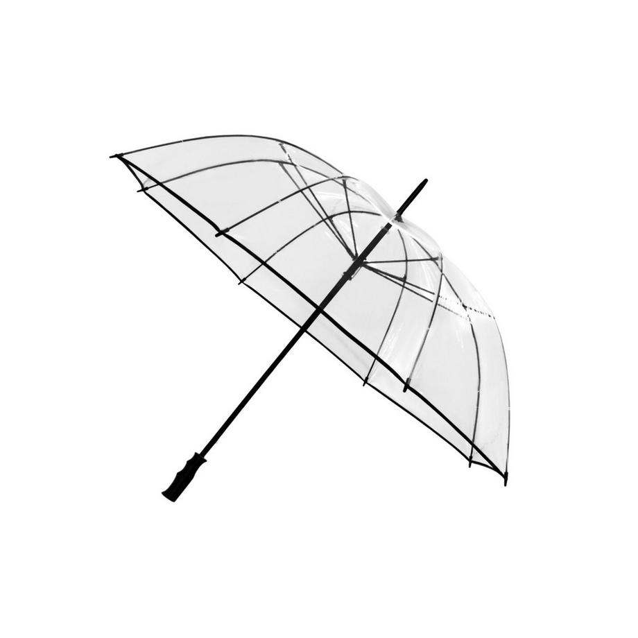 Maxte  Regenschirm  Transparent  Manuelle Öffnung Winddicht 