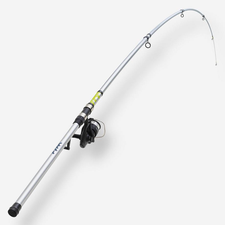 CAPERLAN  Ensemble de pêche en surfcasting canne et moulinet SYMBIOS LIGHT-100 390 80-150g 