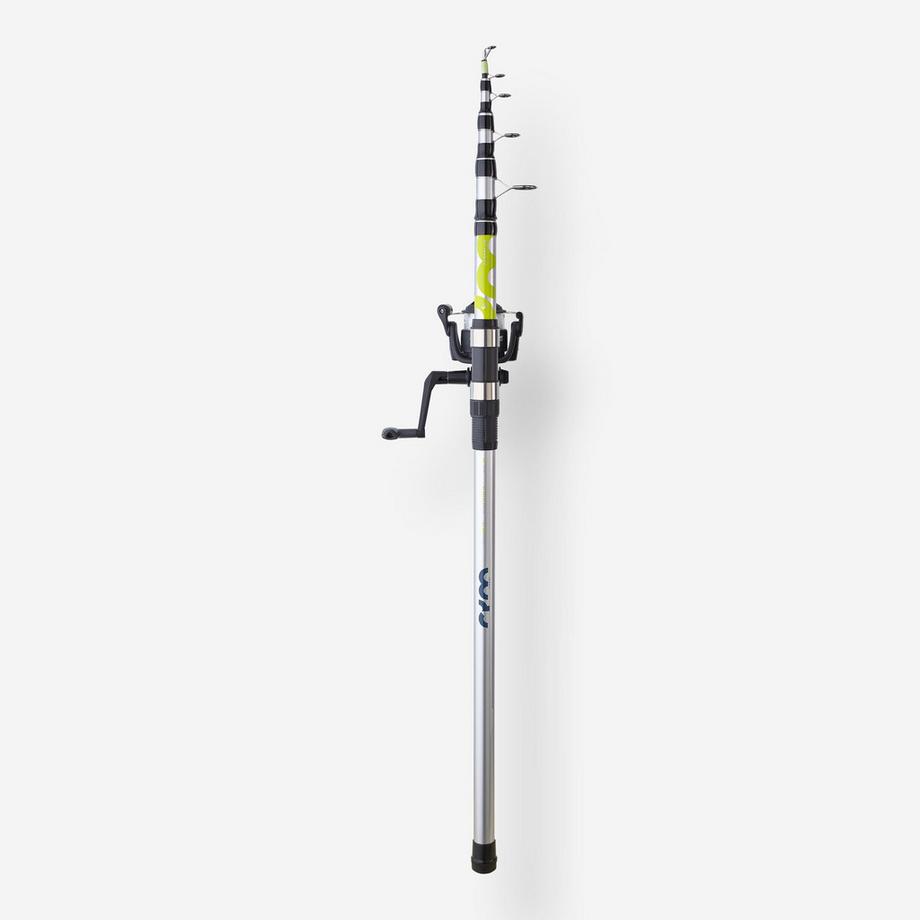 CAPERLAN  Ensemble de pêche en surfcasting canne et moulinet SYMBIOS LIGHT-100 390 80-150g 