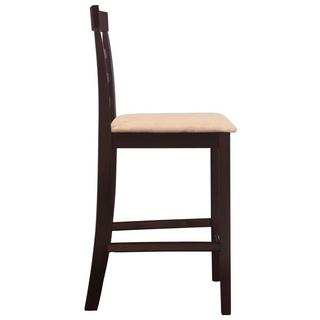 VidaXL Tabouret de bar tissu  