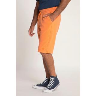 JP1880  Bermuda de jogging en molleton. Taille élastique, esprit vintage. 