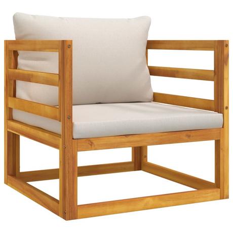 VidaXL Chaise de jardin bois d'acacia  