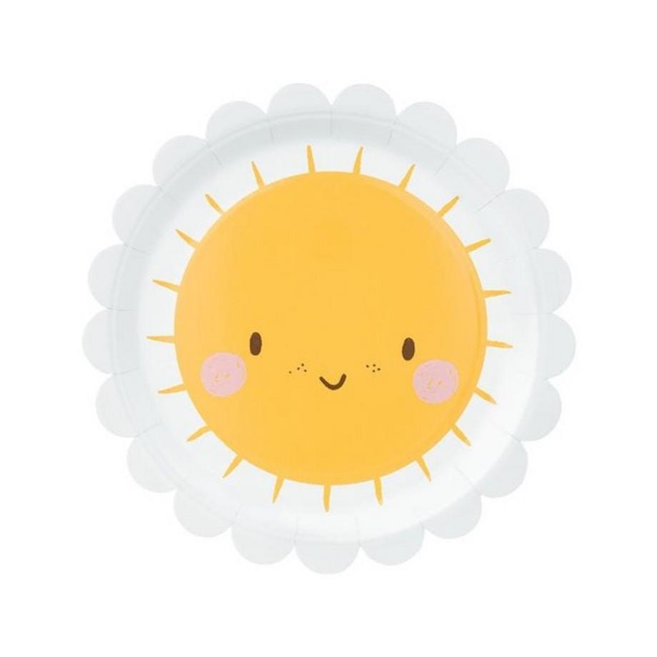 Assiettes - Soleil (6pcs)