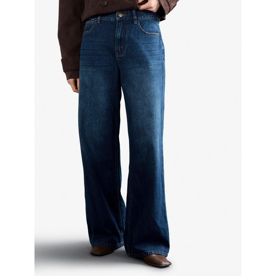 APRICOT Jean Maca à jambes larges  