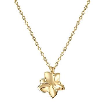 Femme Collier en argent Fleur