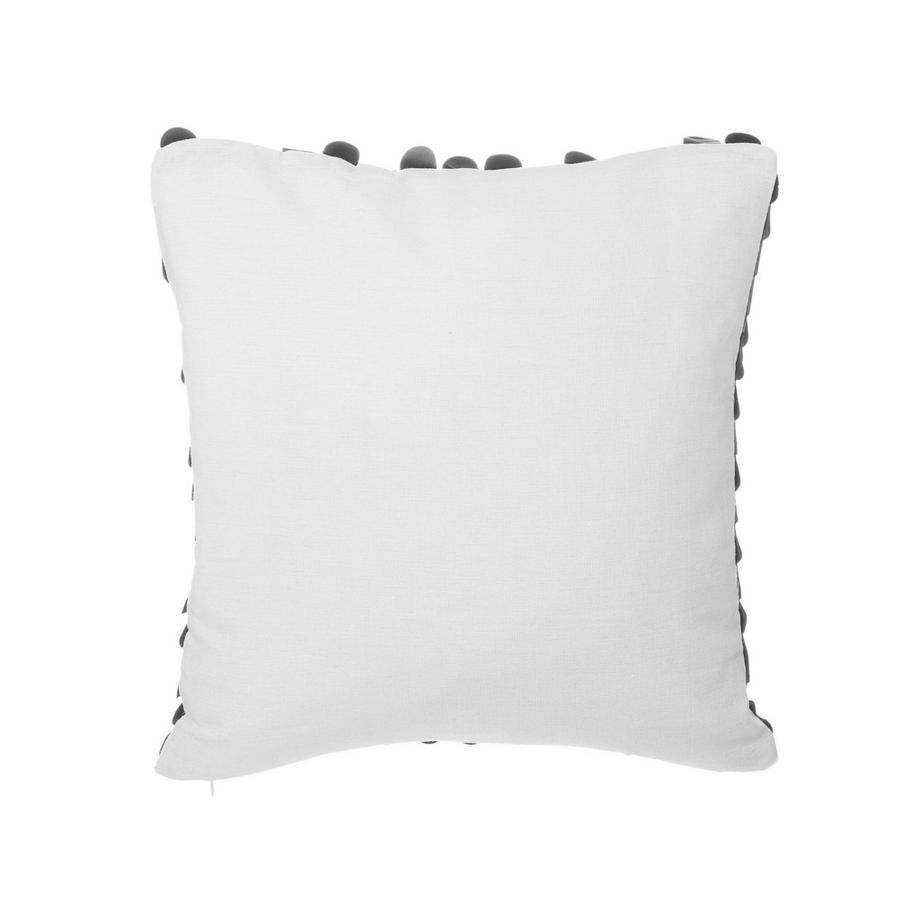 Beliani Dekokissen 2er Set aus Kunstleder Modern LOBELIA  