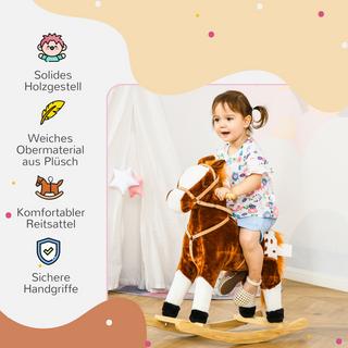 HOMCOM  Kinder Schaukeltier 