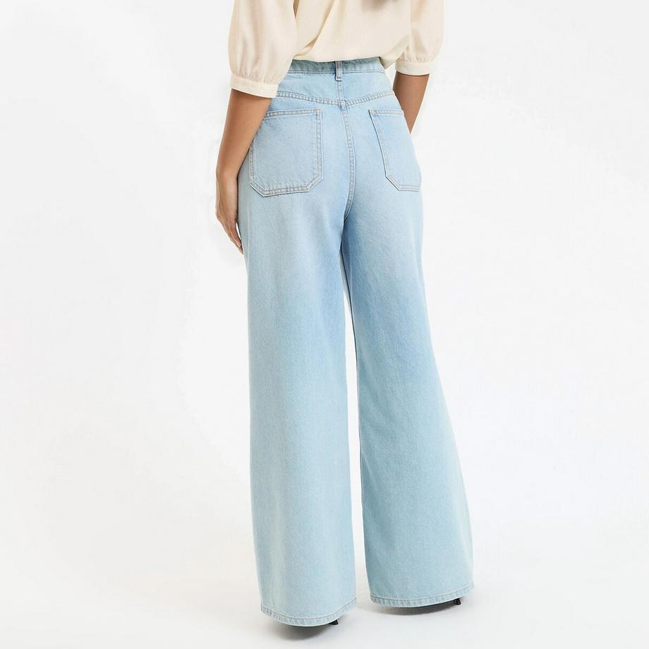 La Redoute Collections Jeans Extra Larghi Vita Alta  