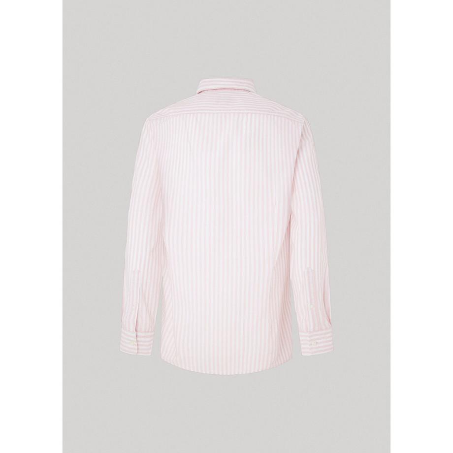 Pepe Jeans London Pigdon Camicia a Maniche Lunghe a Righe  