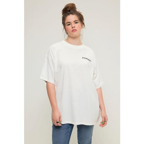 Studio Untold  T-shirt oversized à imprimé dans le dos. Col rond et manches courtes. 