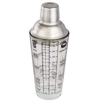 Cocktail-Shaker aus Glas, 400 ml