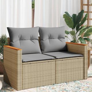 VidaXL Gartensofa poly-rattan  