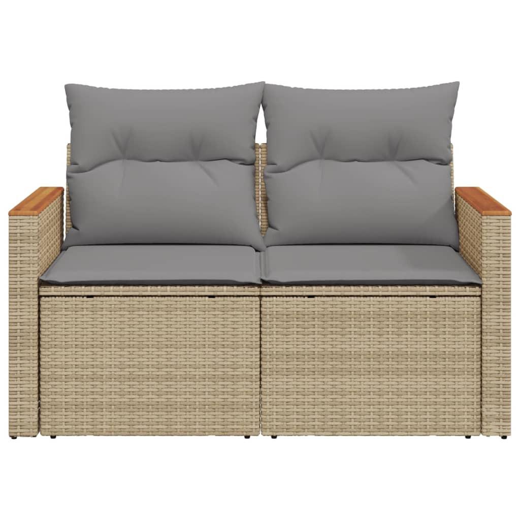 VidaXL Gartensofa poly-rattan  