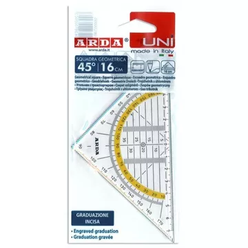 Geodreieck UNI 16cm GEO300SS