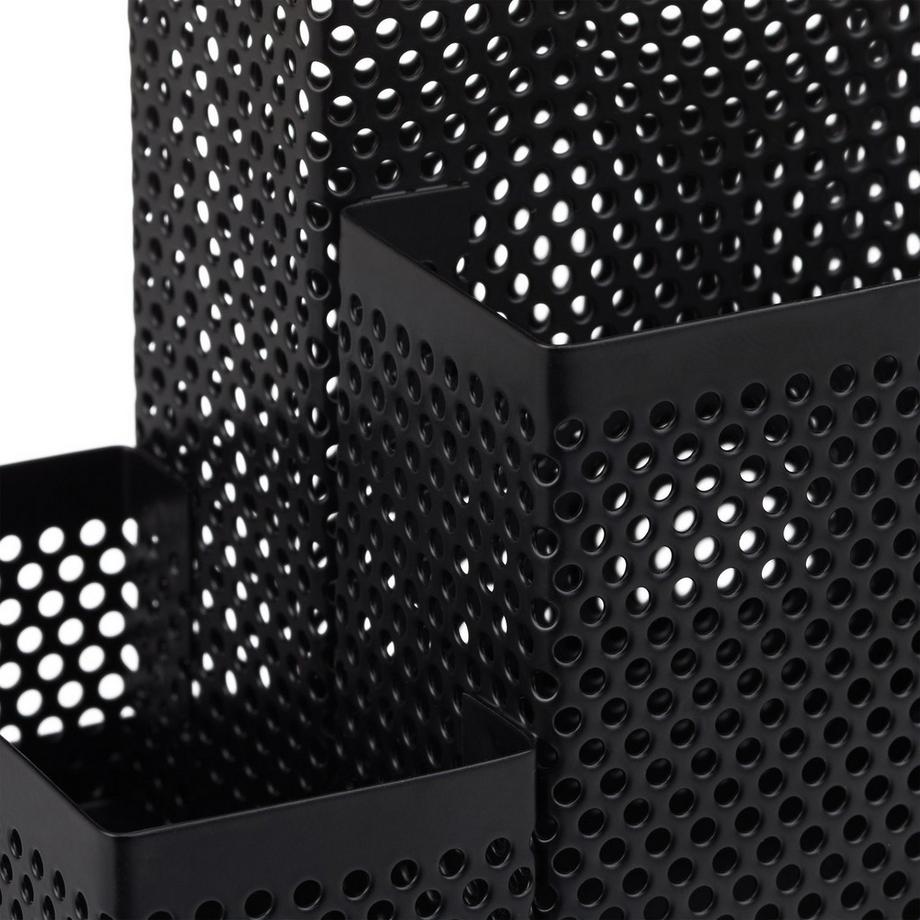 B2X Schreibtisch-Organizer Metall Perforiert  