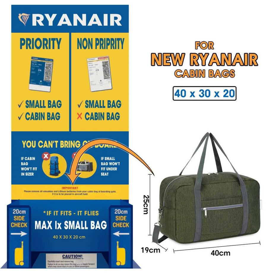 Only-bags.store Sac de Week-End Pliable à Main  